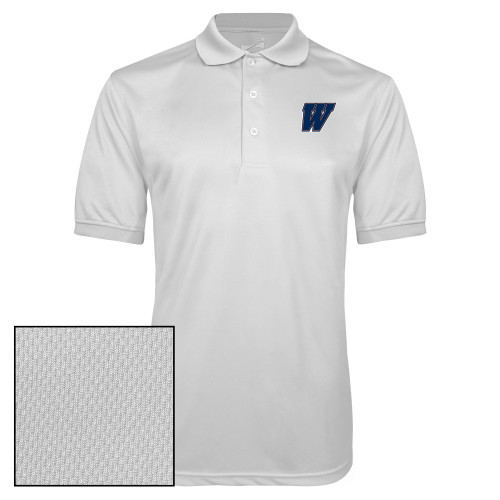  White Dry Mesh Polo - W