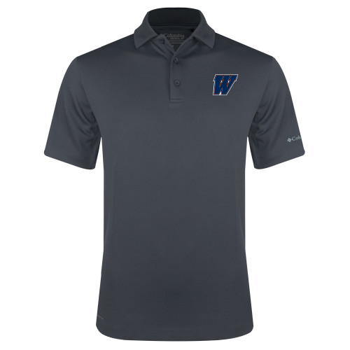  Columbia Charcoal Omni Wick Drive Polo - W