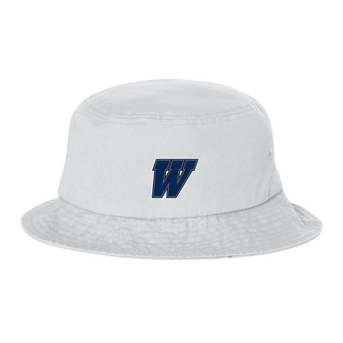  Sportsman White Bucket Hat - W