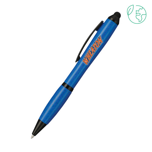  Nash Wheat Straw Ballpoint Royal Stylus Pen - Athletics Wordmark