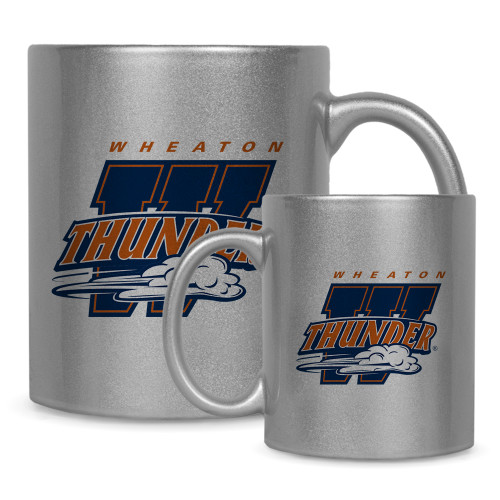  Full Color Silver Metallic Mug 11oz - Primary Athletics Mark