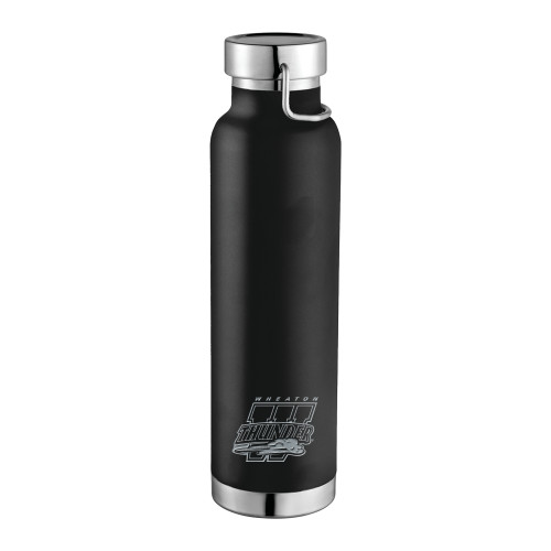  Thor Copper Vacuum Insulated Black Bottle 22oz - Primary Athletics Mark Engraved