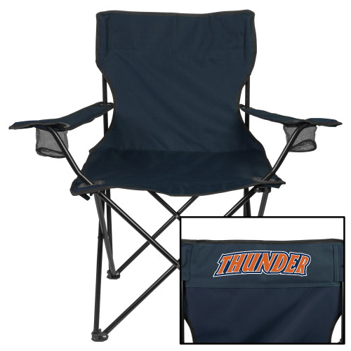  Deluxe Navy Captains Chair - Thunder Wordmark