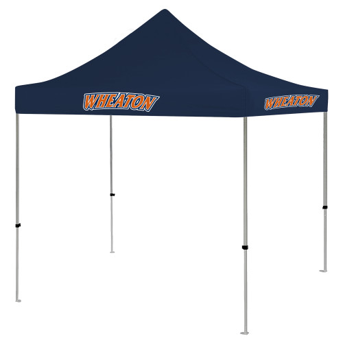  9 ft x 9 ft Navy Tent - Athletics Wordmark