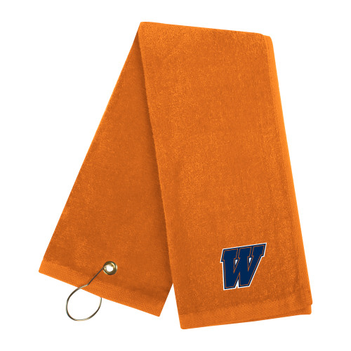  Orange Golf Towel - W