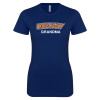 Thumbnail image for  Next Level Womens Navy Boyfriend Tee