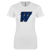 Thumbnail image for  Next Level Womens White Boyfriend Tee
