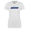 Thumbnail image for  Next Level Womens White Boyfriend Tee