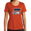 Thumbnail image for  Womens Orange Performance Tee