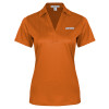 Thumbnail image for  Womens Orange Performance Fine Jacquard Polo