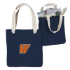 Thumbnail image for  Allie Navy Canvas Tote