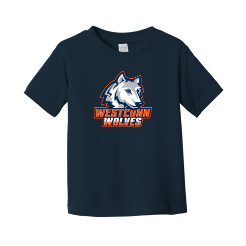  Toddler Navy T Shirt - Westconn Wolves Athletic Mark
