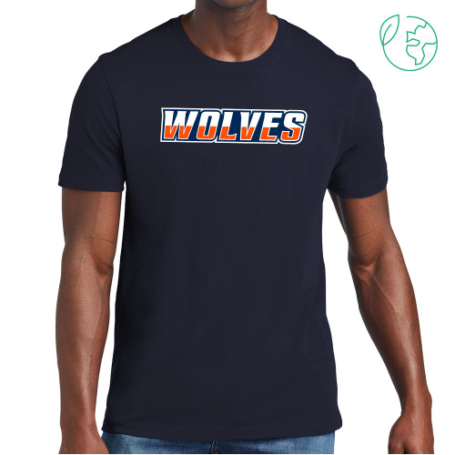  Allmade Navy Organic Cotton Tee - Athletic Wordmark