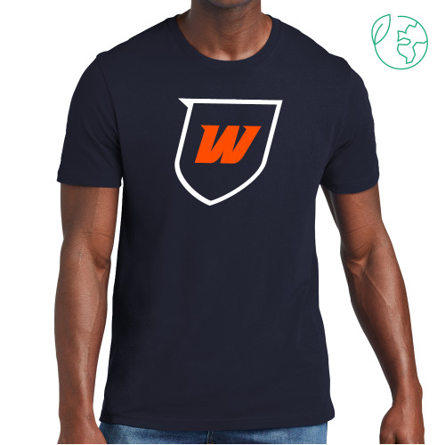  Allmade Navy Organic Cotton Tee - Shield Icon