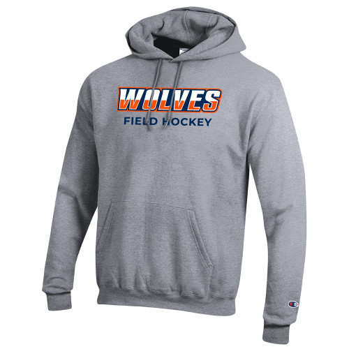  Champion Heather Grey Fleece Hoodie - Field Hockey WCSU