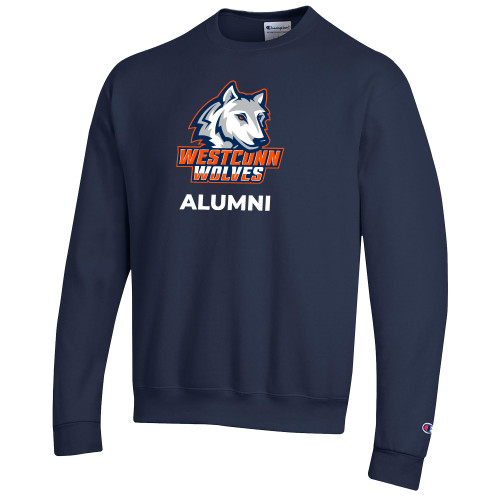  Champion Navy Fleece Crew - Alumni WCSU