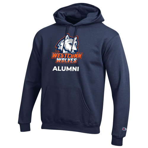  Champion Navy Fleece Hoodie - Alumni WCSU