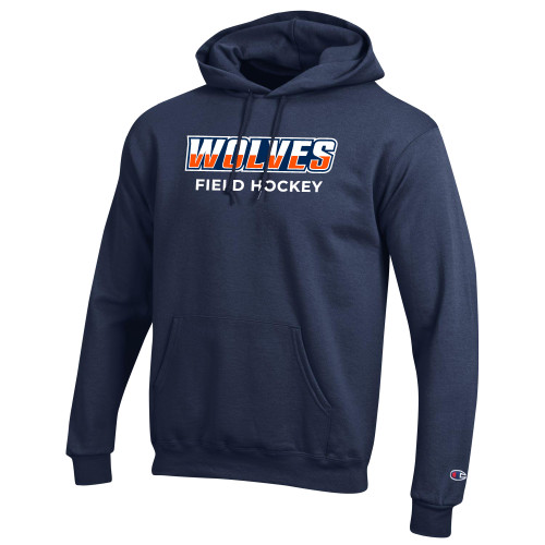  Champion Navy Fleece Hoodie - Field Hockey WCSU