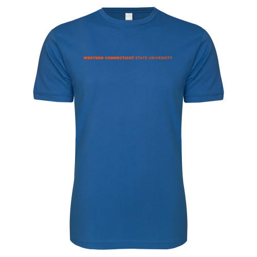  Next Level Royal SoftStyle T Shirt - Institutional Wordmark