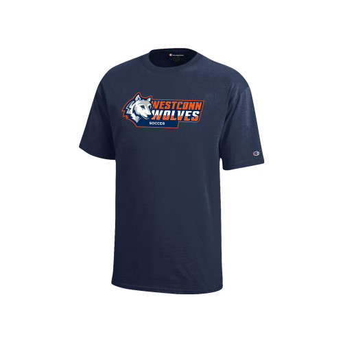 Main Image for  Champion Youth Navy Short Sleeve Tee