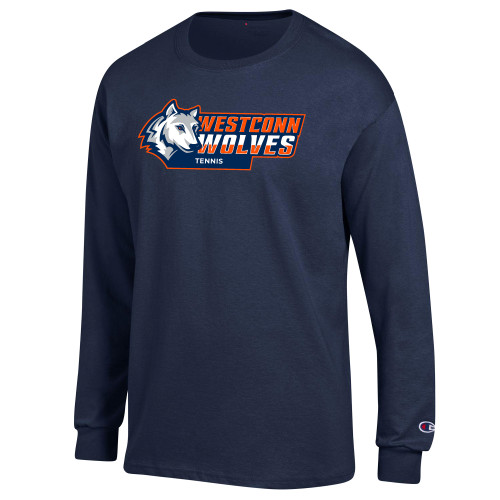 Main Image for  Champion Navy Long Sleeve T Shirt