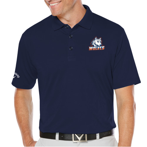  Callaway Navy Opti Dri Chev Polo - Mascot