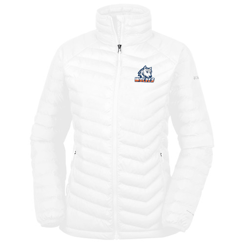  Columbia Womens White Powder Lite Jacket - Mascot