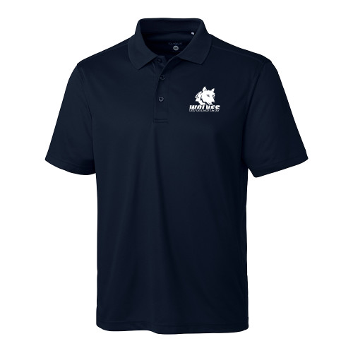 C&B Clique Ice Dark Navy Pique Polo - Mascot