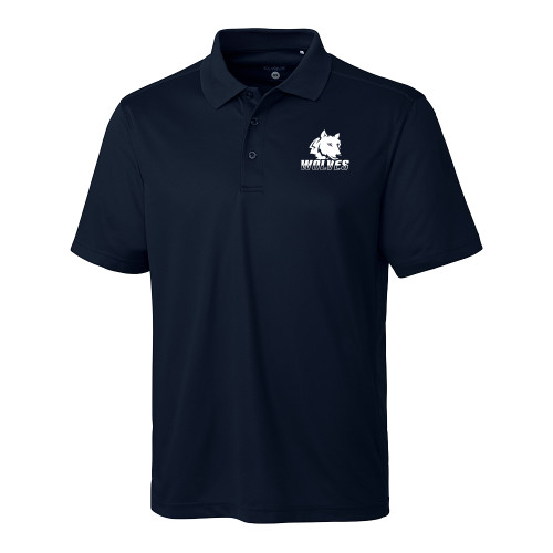  C&B Clique Ice Dark Navy Pique Polo - Mascot