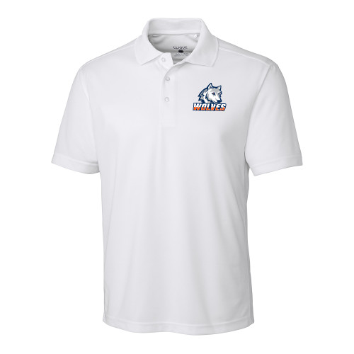  C&B White Clique Ice Pique Polo - Mascot