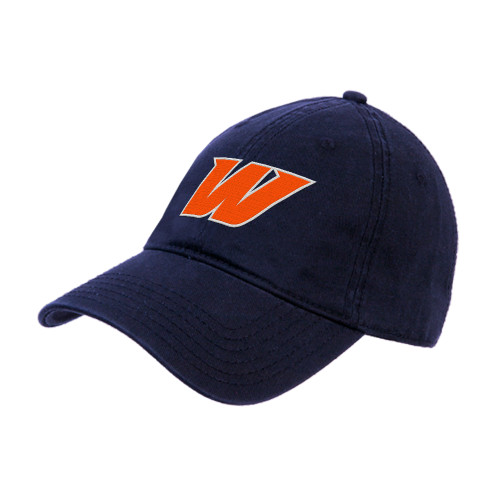  Navy Unstructured Adjustable Low Profile Hat - W Icon