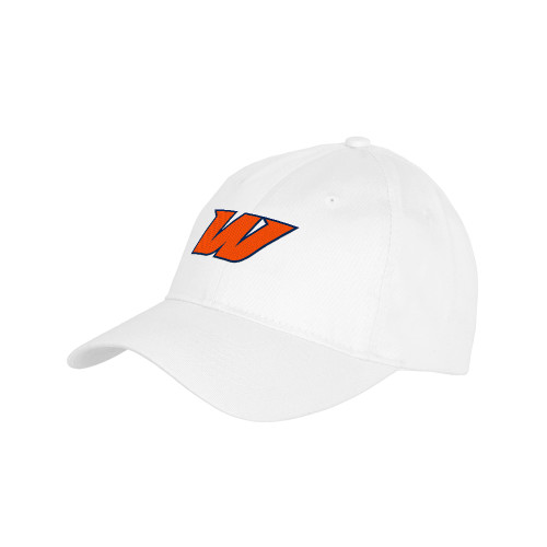  Youth White Pro Style Hat - W Icon