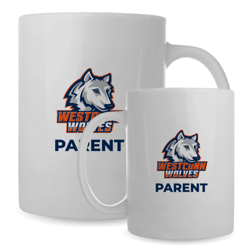  Full Color White Mug 15oz - Parent WCSU