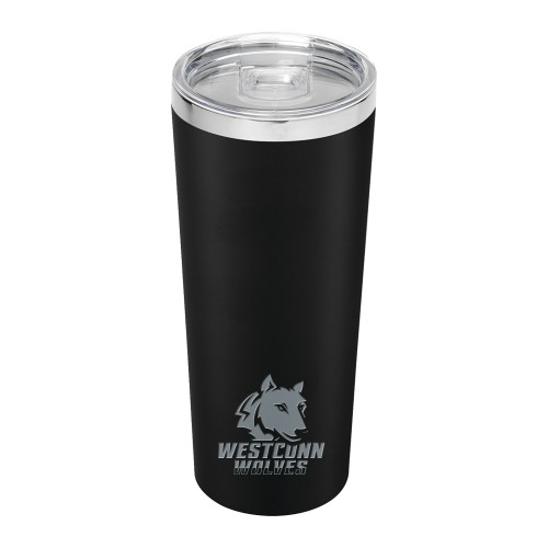  Thor Vacuum Insulated Black Tumbler 22oz - Westconn Wolves Athletic Mark Engraved