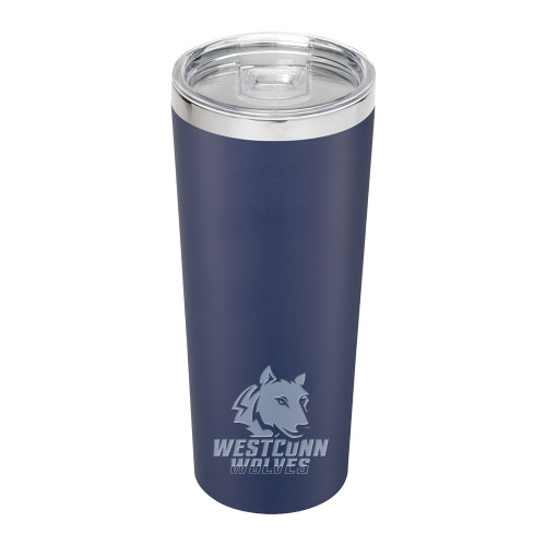  Thor Vacuum Insulated Navy Tumbler 22oz - Westconn Wolves Athletic Mark Engraved