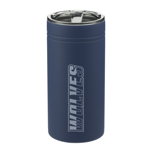  Sherpa Vacuum Navy Tumbler & Insulator 11oz - Athletic Wordmark Engraved