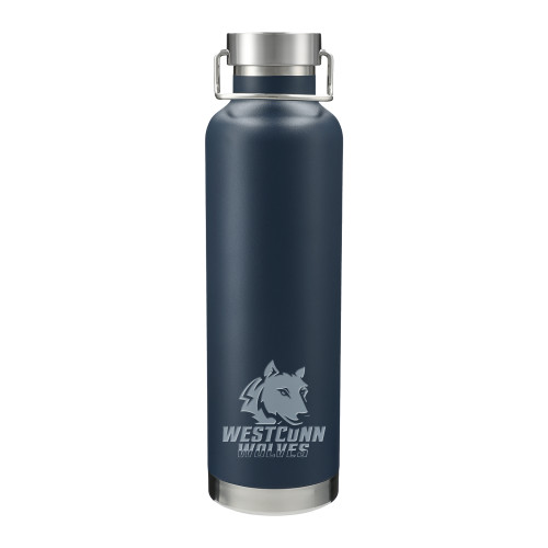  Thor Copper Vacuum Insulated Navy Bottle 32oz - Westconn Wolves Athletic Mark Engraved