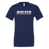 Thumbnail image for  Bella + Canvas Navy Jersey Cotton T Shirt