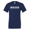 Thumbnail image for  Bella + Canvas Navy Jersey Cotton T Shirt