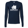 Thumbnail image for  Bella + Canvas Navy Jersey Cotton Long Sleeve T Shirt