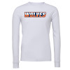 Thumbnail image for  Bella + Canvas White Jersey Cotton Long Sleeve T Shirt