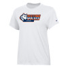 Thumbnail image for  Champion Womens  White Core Short Sleeve Tee