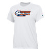 Thumbnail image for  Champion Womens  White Core Short Sleeve Tee