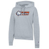 Thumbnail image for  Champion Womens Oxford Grey Powerblend Pullover Hood