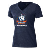 Thumbnail image for  Gear Womens Navy Triblend VNeck Tee