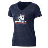 Thumbnail image for  Gear Womens Navy Triblend VNeck Tee