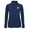 Thumbnail image for  Womens Navy Fleece Full Zip Jacket