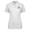 Thumbnail image for  Womens Silk Touch White Pique Polo
