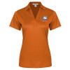 Thumbnail image for  Womens Orange Performance Fine Jacquard Polo