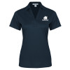 Thumbnail image for  Womens Navy Performance Fine Jacquard Polo